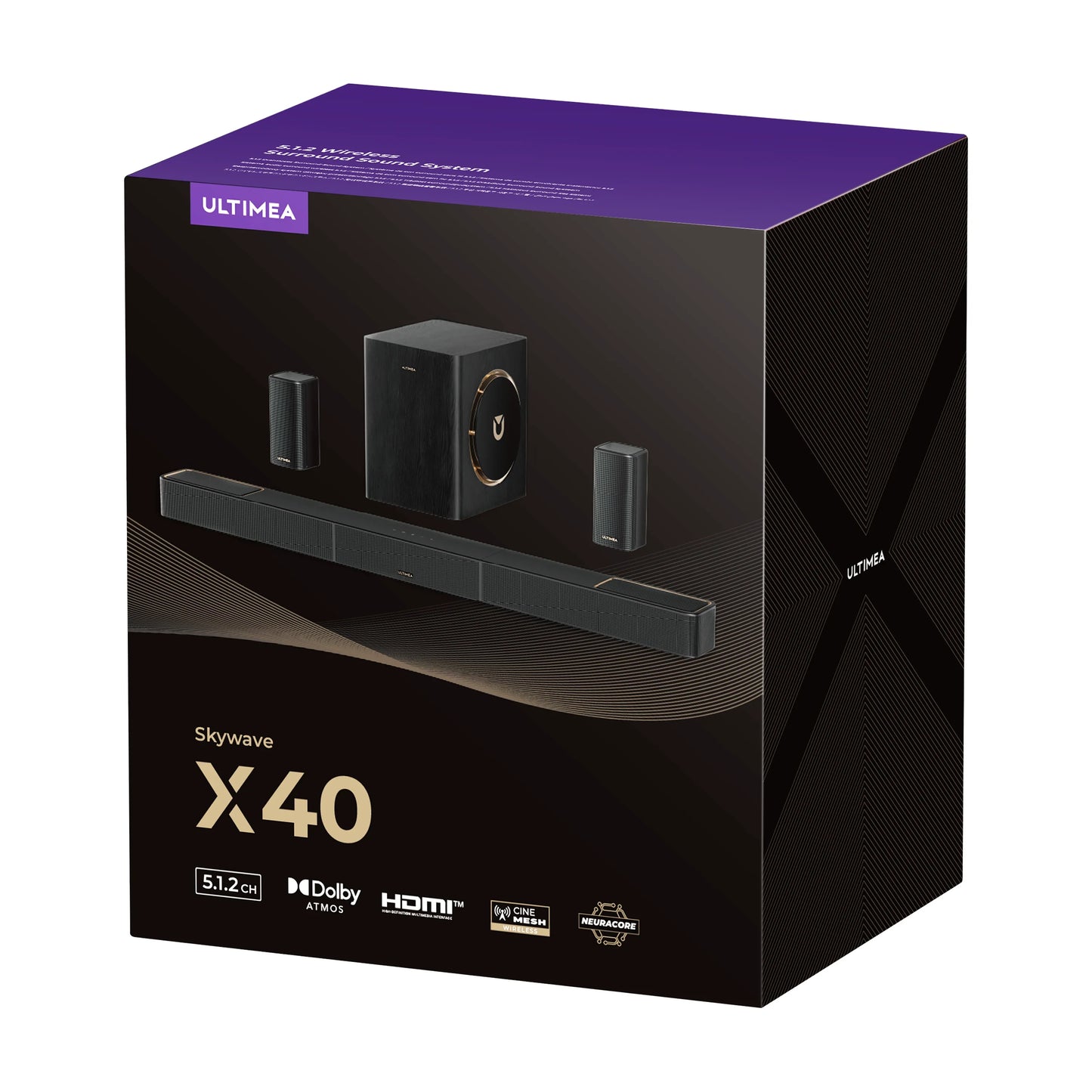 Skywave X40 5.1.2 Soundbar