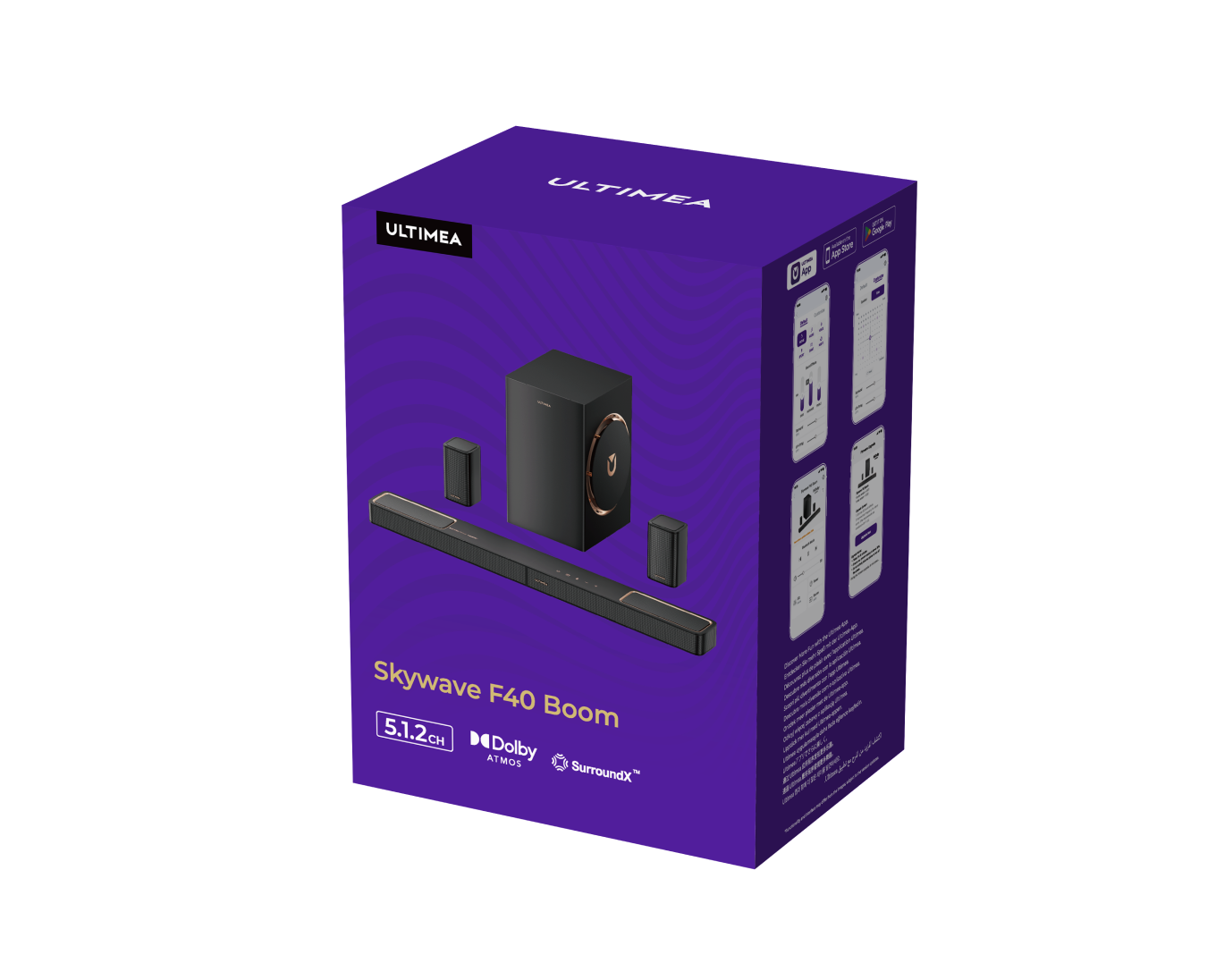 Skywave F40 Boom SE 5.1.2 Soundbar